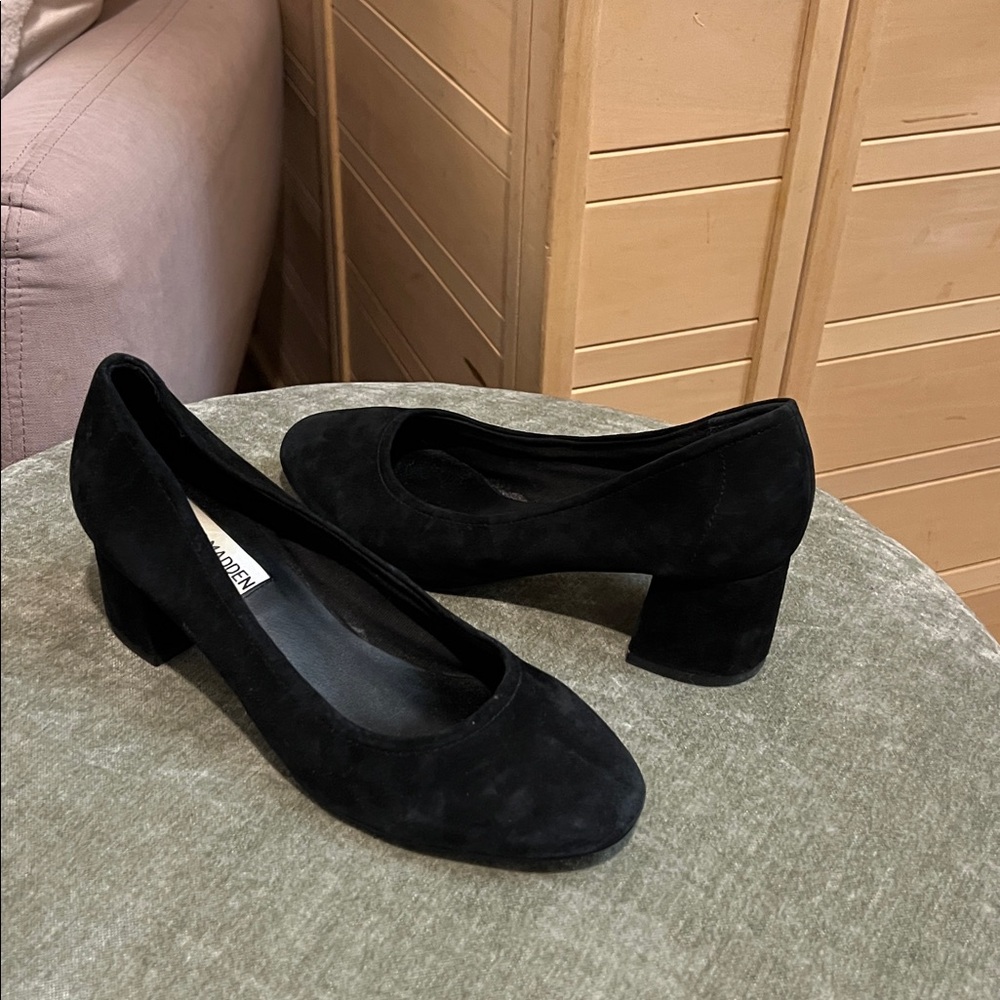 Steve Madden Black Heels